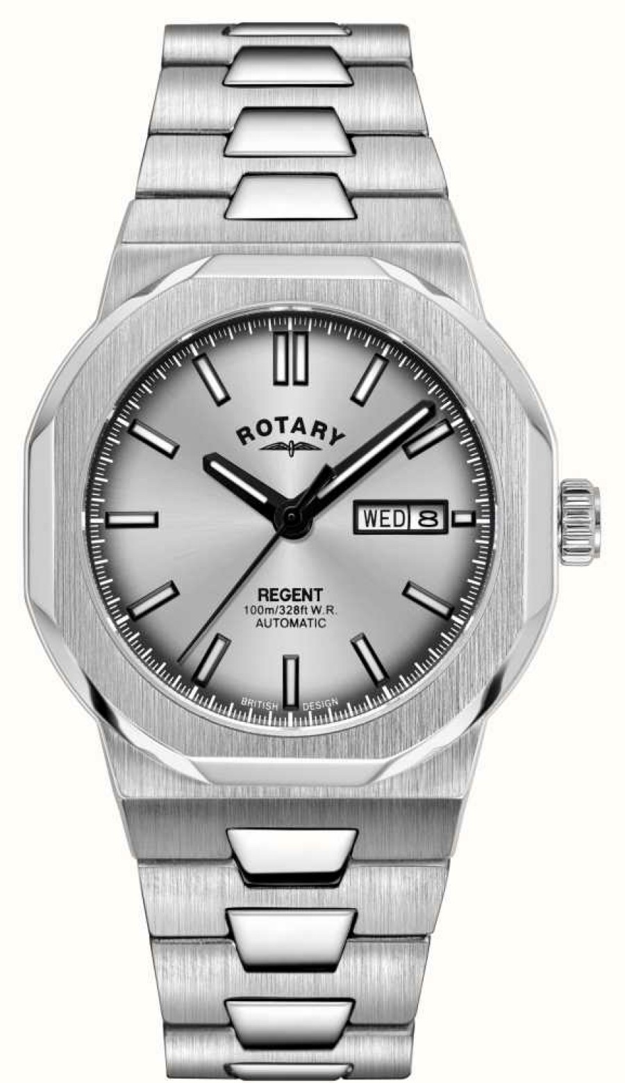 Men'S Rotary | Rotary Regent | Silver Dial | Stainless Steel Bracelet