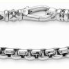 Jewelry Thomas Sabo Jewellery | Thomas Sabo Rebel At Heart | Silver Link Bracelet | 20Cm