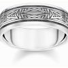 Jewelry Thomas Sabo Jewellery | Thomas Sabo Rebel At Heart Ring | Sterling Silver | Eu 62 Uk U