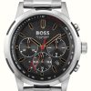 Men'S BOSS | Boss Men'S Solgrade Solar Powered | Black Chronograph Dial | Stainless Steel Bracelet