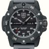 Men'S Luminox | Luminox Master Carbon Seal 3860 Series | Automatic | Grey Silicone