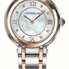 Women'S Herbelin | Herbelin Galet | Mother-Of-Pearl Dial | Two-Tone Stainless Steel Bracelet