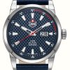 Men'S JDM Military | Jdm Military Foxtrot (45Mm) Blue Dial / Blue Leather