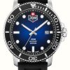 Men'S JDM Military | Jdm Military Tango (44Mm) Blue Dial / Black Silicone