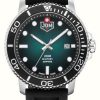 Men'S JDM Military | Jdm Military Tango (44Mm) Green Dial / Black Silicone