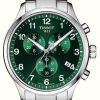 Men'S Tissot | Tissot Chrono Xl Classic (45Mm) Green Dial / Stainless Steel