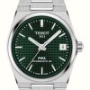 Men'S Tissot | Tissot Prx Powermatic 80 (35Mm) Green Dial / Stainless Steel