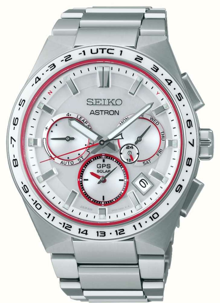 Men'S Seiko | Seiko Astron 'Medecins Sans Frontieres' Solar Gps Limited Edition (800 Pieces)