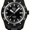 Men'S Ball Watch Company | Ball Watch Company Engineer Ii Skindiver Heritage Chronometer Limited Edition (42Mm) Black Dial / Black Pvd