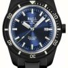 Men'S Ball Watch Company | Ball Watch Company Engineer Ii Skindiver Heritage Chronometer Limited Edition (42Mm) Blue Dial / Black Pvd (Rainbow)