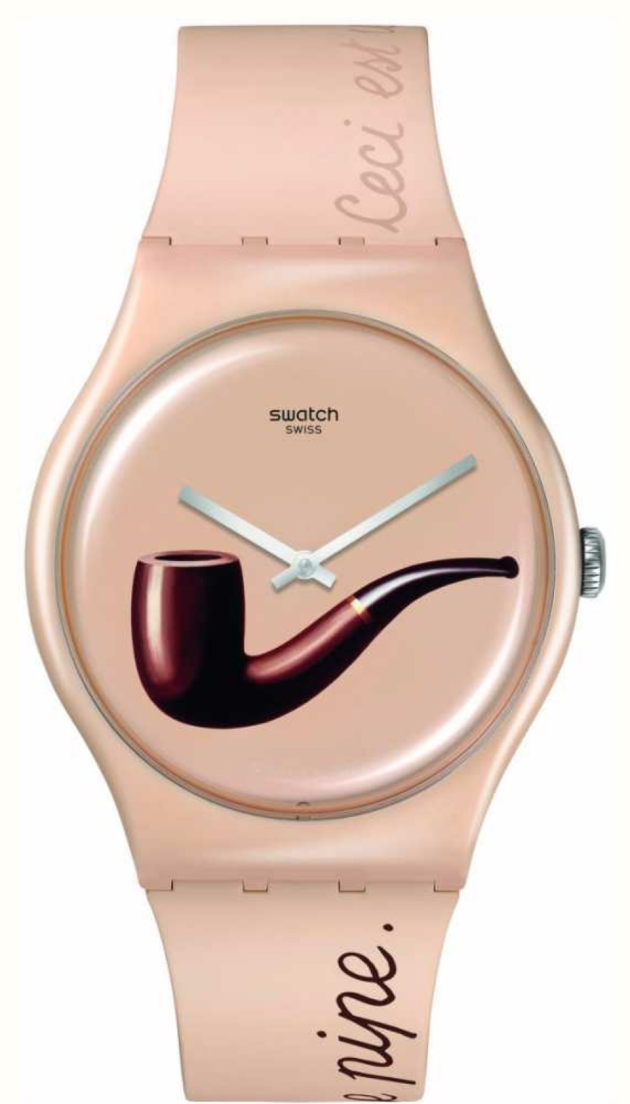 Men'S Swatch | Swatch Magritte | La Trahison Des Images By Rene Magritte