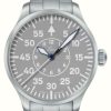 Men'S Laco | Laco Aachen Grey 39 Mb | Grey Dial | Stainless Steel Bracelet