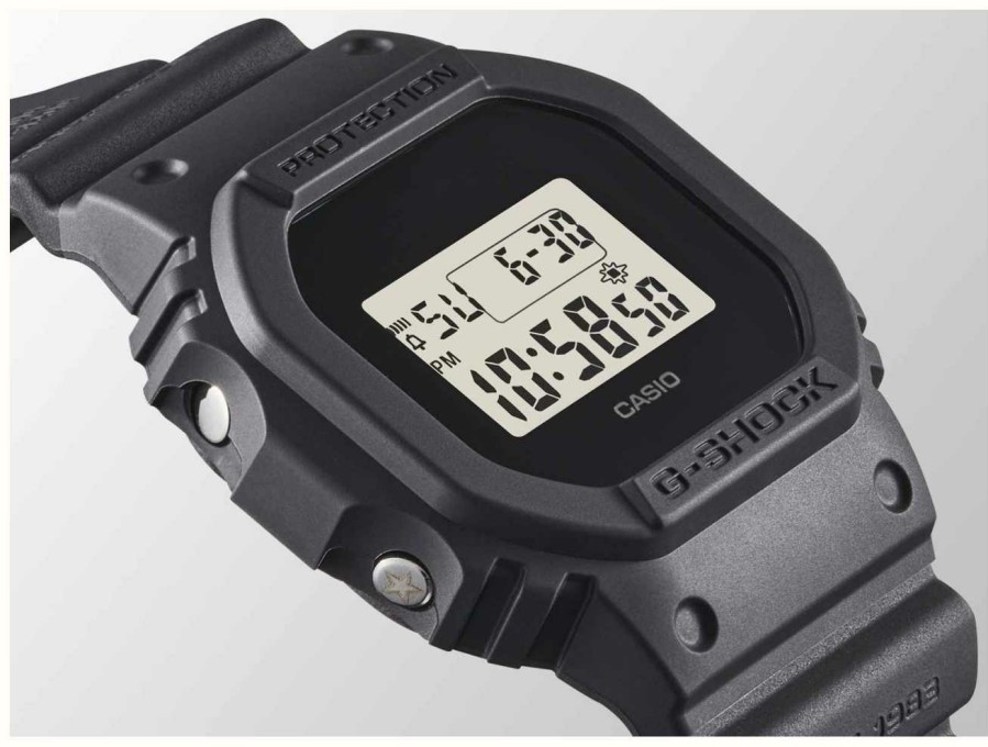 Men'S Casio | Casio G-Shock Limited Edition Re-Masterpiece Series Digital Dial Black Resin Strap