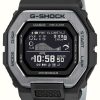 Men'S Casio | Casio G-Shock G-Lide Surf Story Digital Dial White Resin Band