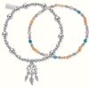 Jewelry ChloBo Jewellery | Chlobo Dusky Dreams | Set Of 2 Bracelets | Sterling Silver | Coloured Beads