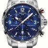 Men'S Certina | Certina Ds Podium Quartz (44Mm) Blue Dial / Stainless Steel