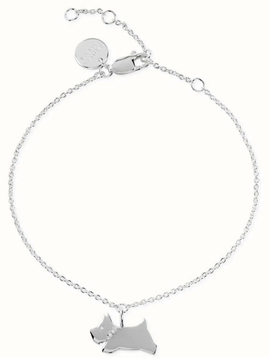 Jewelry Radley Jewellery | Radley Jewellery Hatton Gardens Bracelet | Sterling Silver | Dog Charm