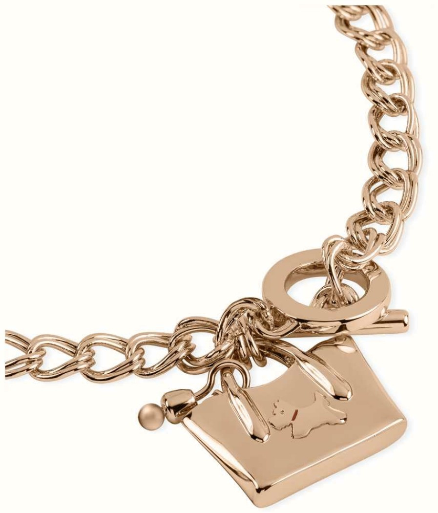 Jewelry Radley Jewellery | Radley Jewellery Hillgate Place Bracelet | Rose Gold Plated | Handbag Charm