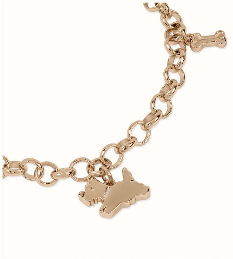 Jewelry Radley Jewellery | Radley Jewellery Charm Bracelet | Rose Gold Plated | Dog Charm