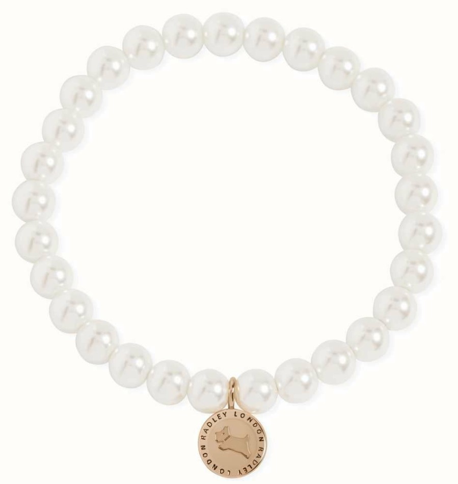 Jewelry Radley Jewellery | Radley Jewellery Bracelet And Earring Set | Rose Gold Plated | Pearls