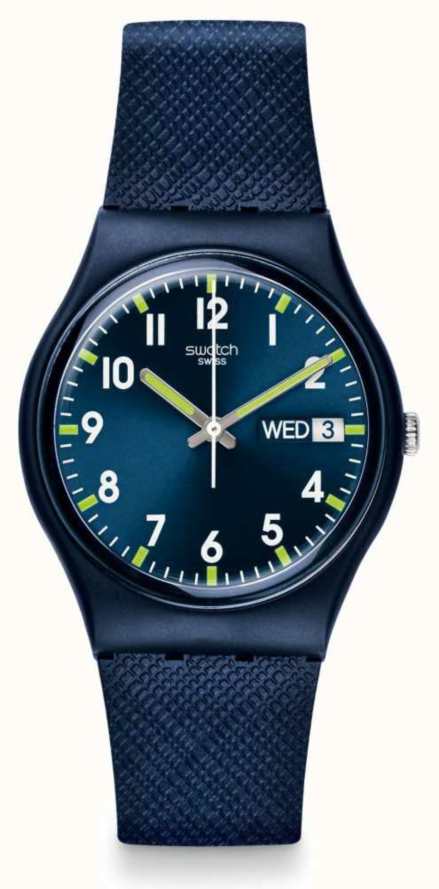 Men'S Swatch | Swatch | Original Gent | Sir Blue Watch