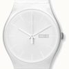 Men'S Swatch | Swatch | New Gent | White Rebel Again Watch