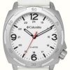 Men'S Columbia | Columbia Delta Ridge Quartz White Dial / White Silicone