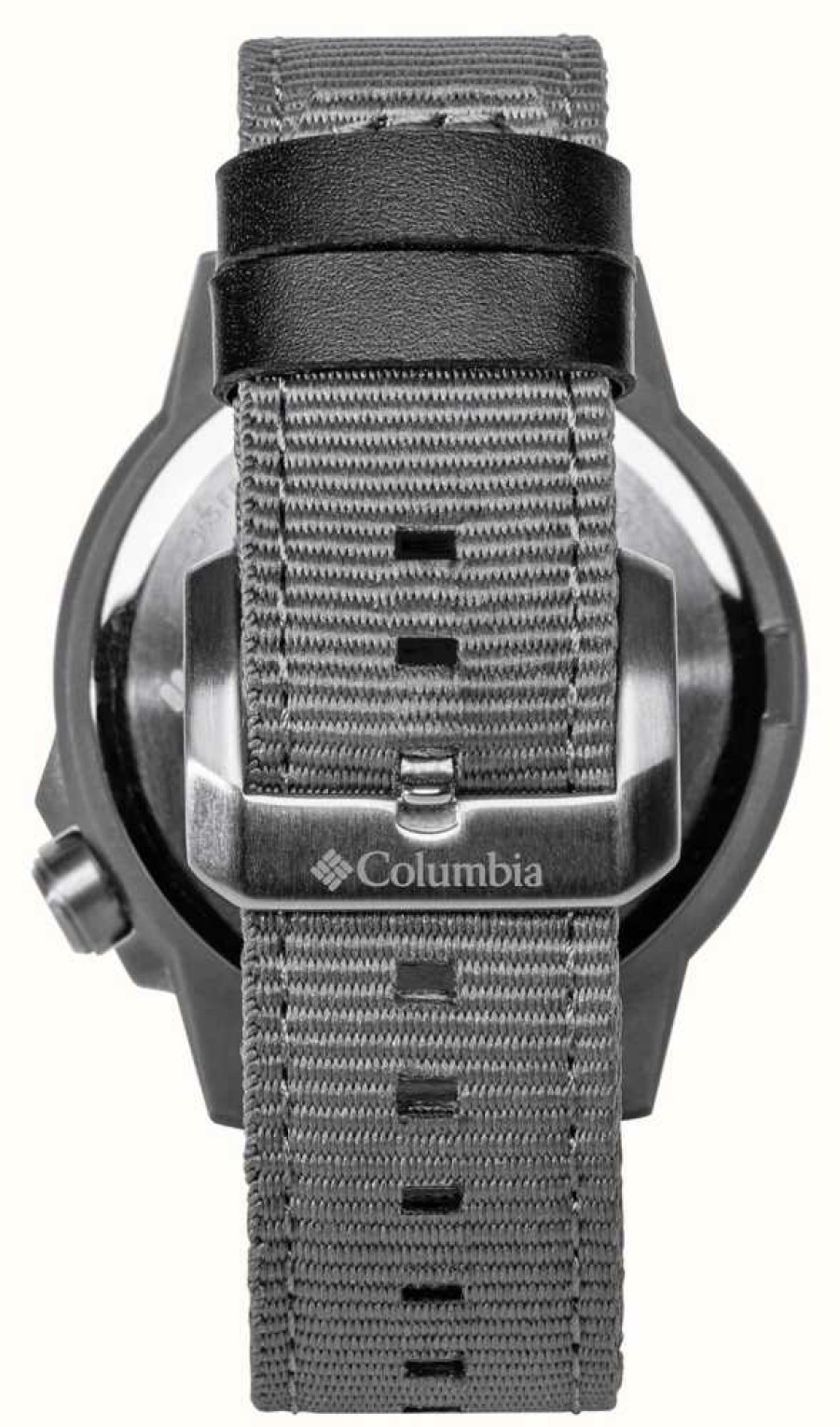 Men'S Columbia | Columbia Cross Trails Quartz Grey Dial / Grey Nylon