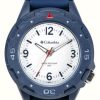 Men'S Columbia | Columbia Trailhead Quartz White Dial / Blue Silicone