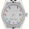 Women'S Philipp Plein | Philipp Plein Date Superlative Street Couture / Silver Dial Stainless Steel