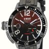 Men'S U-Boat | U-Boat Sommerso Ghiera Ceramica (46Mm) Red / Black Silicone