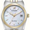 Women'S Citizen | Citizen Women'S | Eco-Drive | Mother-Of-Pearl Dial | Two-Tone Stainless Steel Bracelet