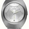 Men'S RADO | Rado Diastar Original 60-Year Anniversary Edition Automatic (38Mm) Silver Dial / Stainless Steel Mesh