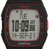 Men'S Timex | Timex Ironman T300 Digital Display / Black Rubber Strap