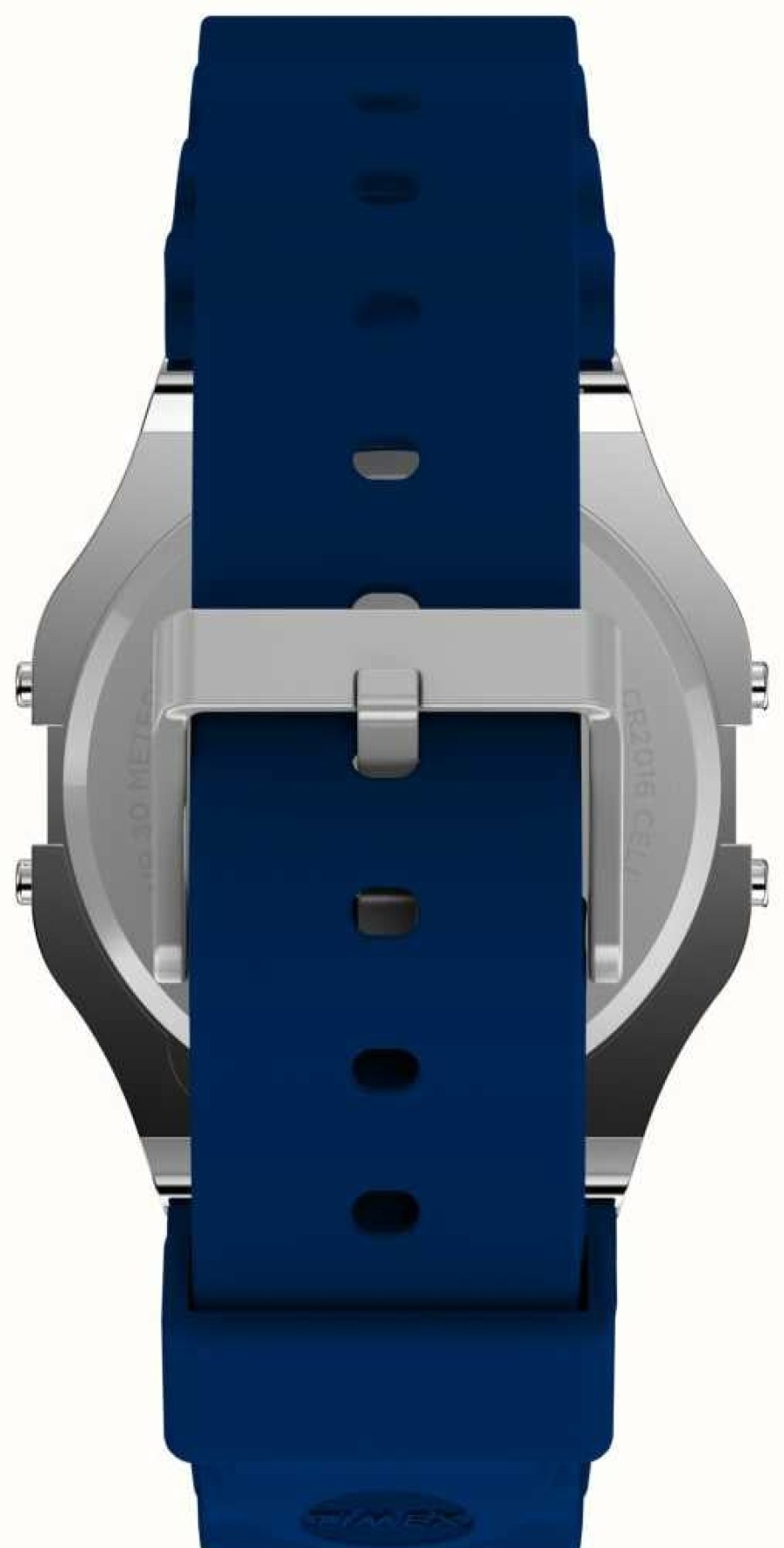 Men'S Timex | Timex 80 Blue Digital Dial / Blue Resin Strap