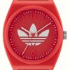 Women'S Adidas | Adidas Project Two Red Dial Red Resin Strap