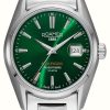 Men'S Roamer | Roamer Searock I Automatic Green Dial / Stainless Steel Bracelet