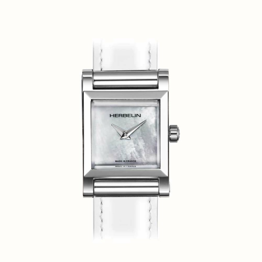 Women'S Herbelin | Herbelin Antares Watch Case - Mother Of Pearl Dial / Stainless Steel - Case Only