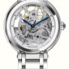 Women'S Herbelin | Herbelin Galet Automatic (33.5Mm) Skeleton Dial / Stainless Steel