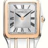 Women'S Herbelin | Herbelin Luna Quartz Rose-Gold (24Mm) Silver Dial / Two-Tone Stainless Steel