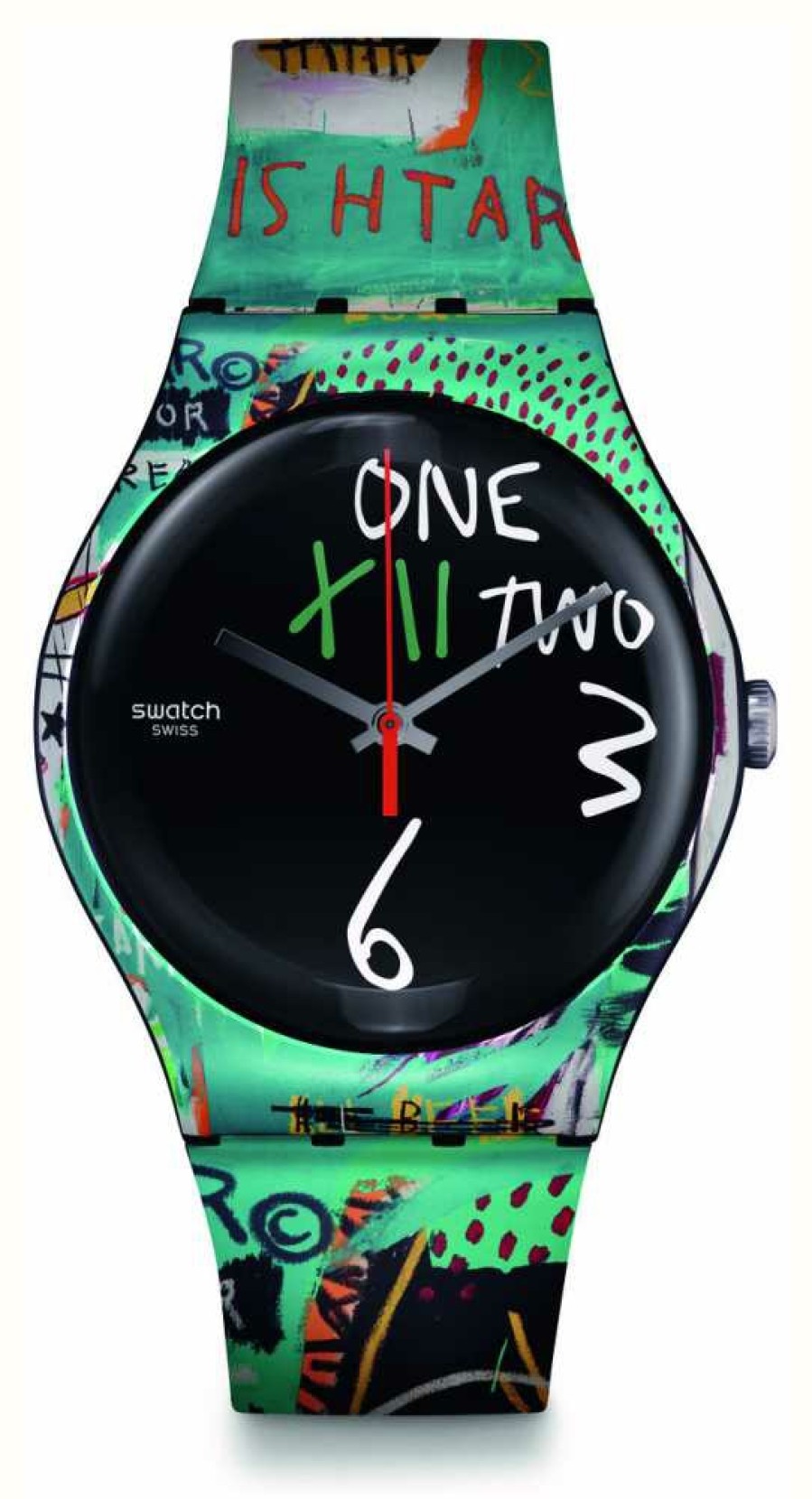 Men'S Swatch | Swatch Art Journey Swatch X Basquiat Ishtar By Jean-Michel Basquiat