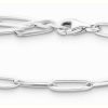 Jewelry Thomas Sabo Jewellery | Thomas Sabo Charm Bracelet With Shimmering White Cold Enamel Sterling Silver 17Cm