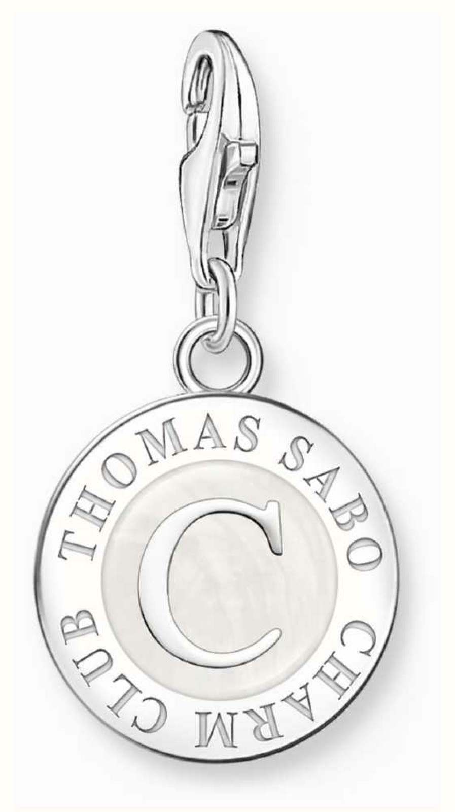 Jewelry Thomas Sabo Jewellery | Thomas Sabo Charm Club Charmista Member Coin Pendant Silver