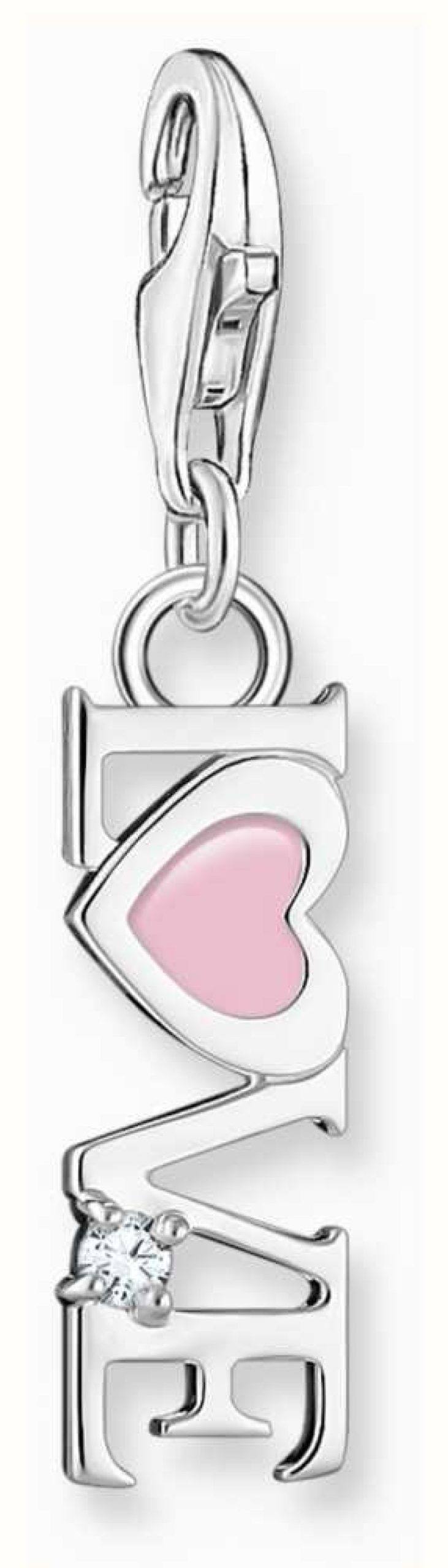 Jewelry Thomas Sabo Jewellery | Thomas Sabo Charm Club Love Silver Charmista Pendant