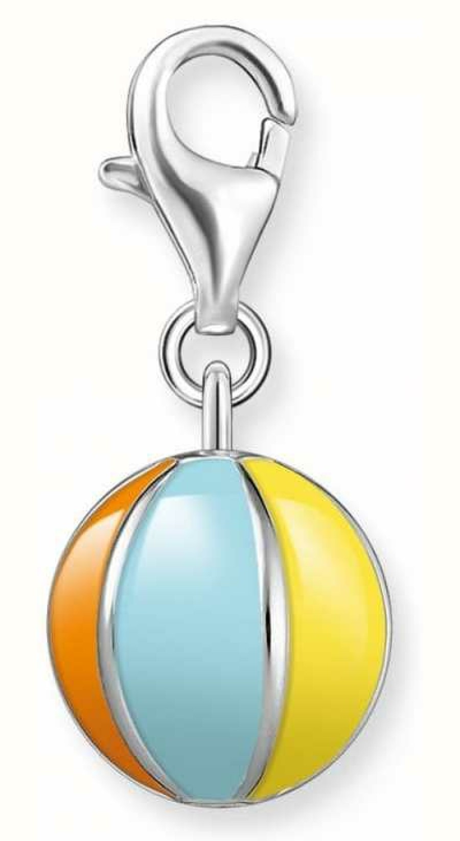 Jewelry Thomas Sabo Jewellery | Thomas Sabo Charm Club Enamel Beach Ball Pendant Charmista