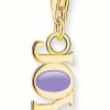 Jewelry Thomas Sabo Jewellery | Thomas Sabo Charm Club Joy Yellow Gold Charmista Pendant