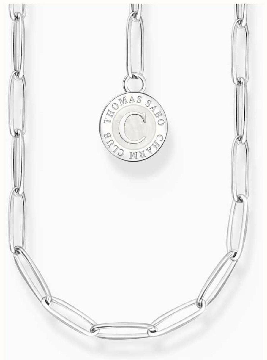 Jewelry Thomas Sabo Jewellery | Thomas Sabo Charm Necklace Sterling Silver 90Cm