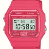 Women'S Casio | Casio Vintage F-91W (35.2Mm) Digital Dial / Pink Resin