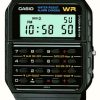 Men'S Casio | Casio Vintage Calculator (34.4Mm) Digital Dial / Black Resin Strap