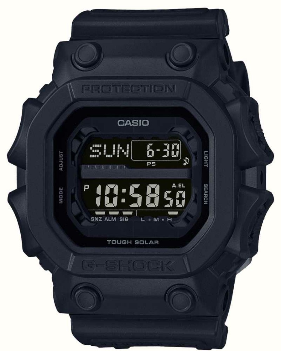 Men'S Casio | Casio G-Shock King Digital Dial / Black Resin Strap